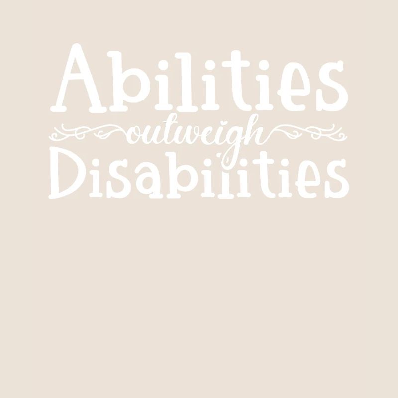 Autism awareness - abilities predominate