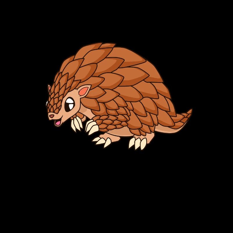 Kawaii Pangolin