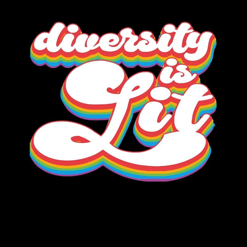 Pride Month LGBTQ - Diversity Is Lit