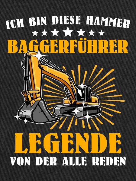 Baggerfuehrer Baggerfahrer