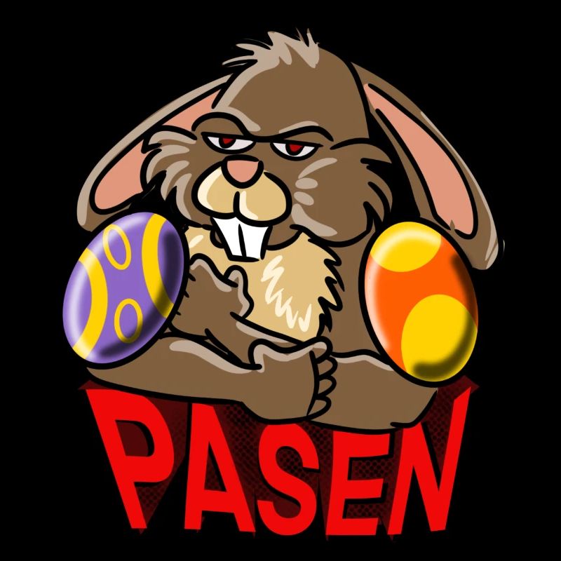 Wütender Osterhase