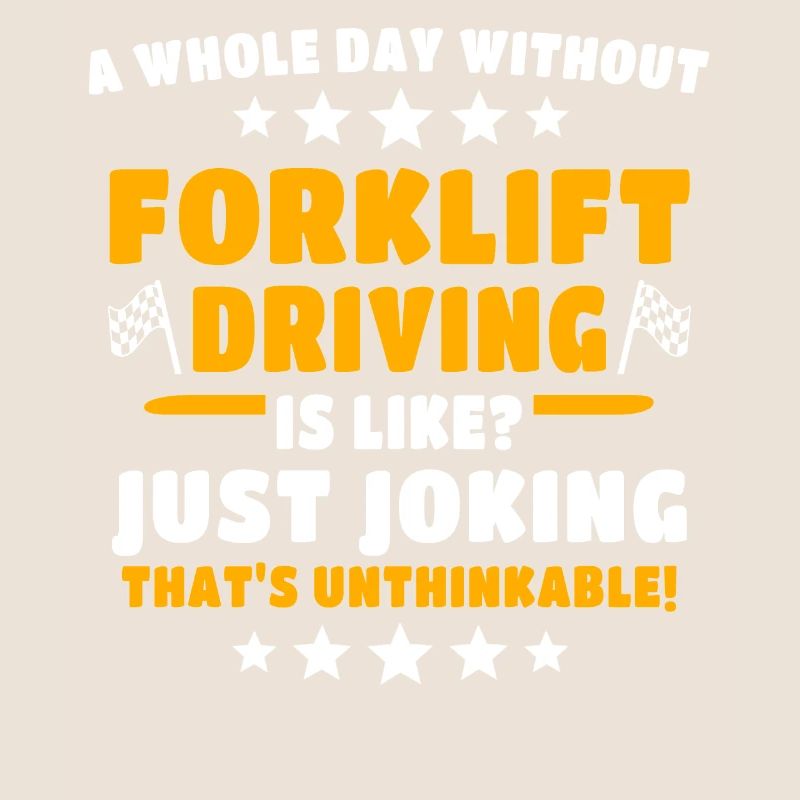Forklift truck driver