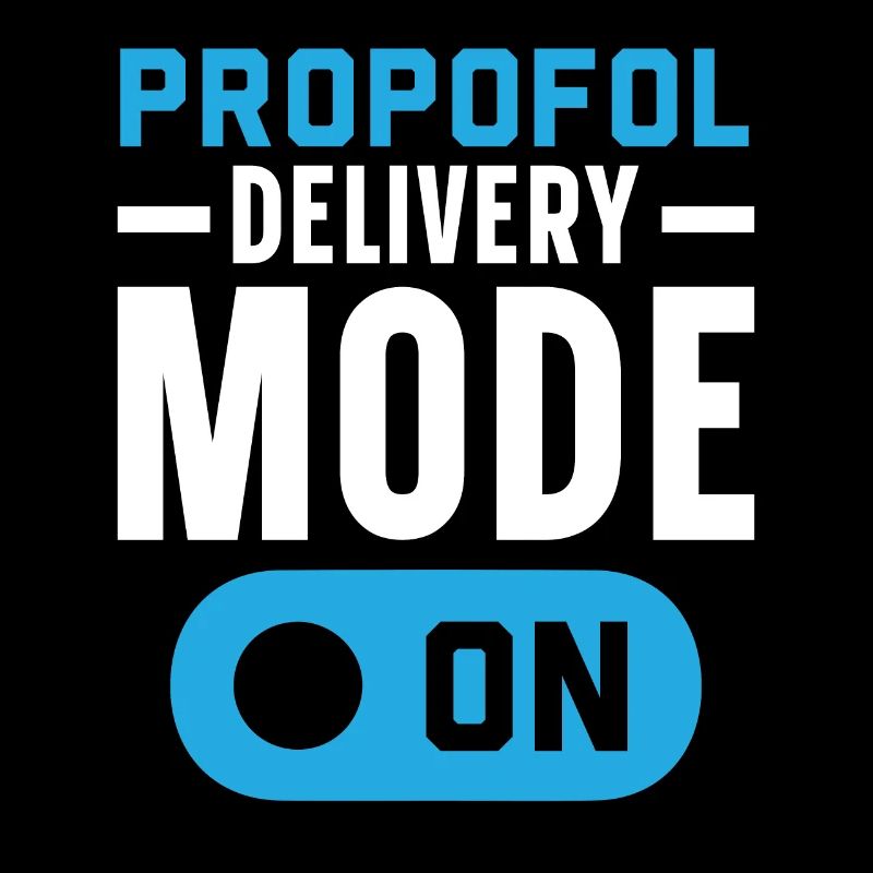 Propofol delivery mode on anesthesia anaesthetist