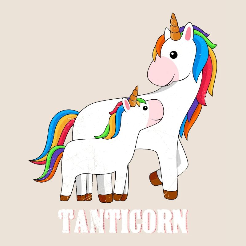 Einhorn cool Muttertag Tanten Einhörner