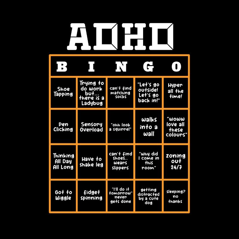 ADHS ADHD Aufmerksamkeit Defizit Geschenk