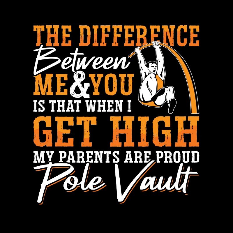 Saut à la perche La différence entre moi et le saut à la perche