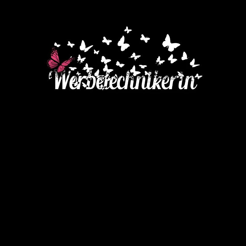 Werbegestalter Kollegin Schmetterlinge