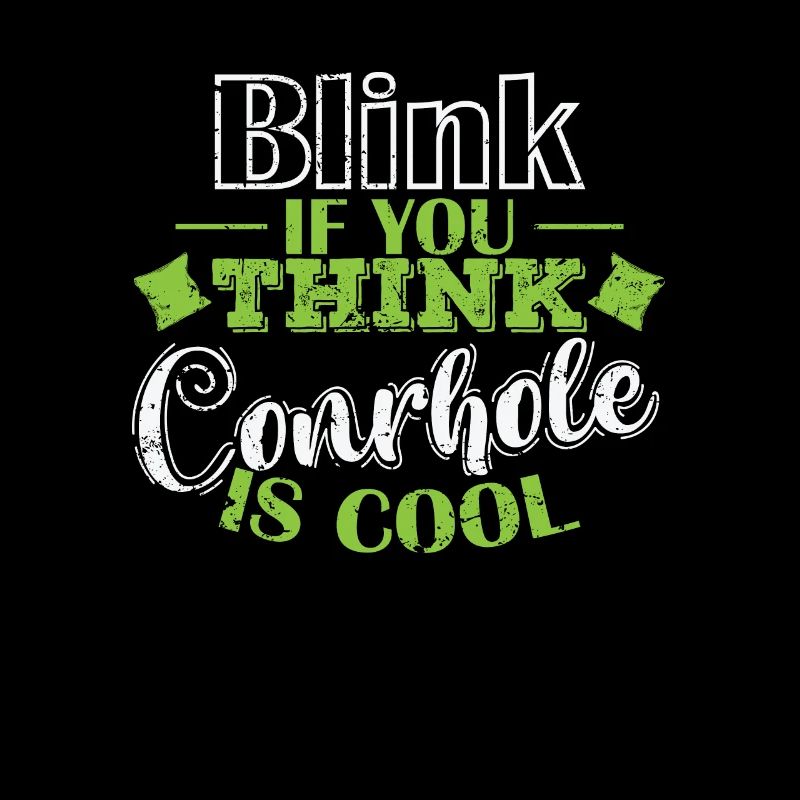 Blink if you think cornhole is cool game