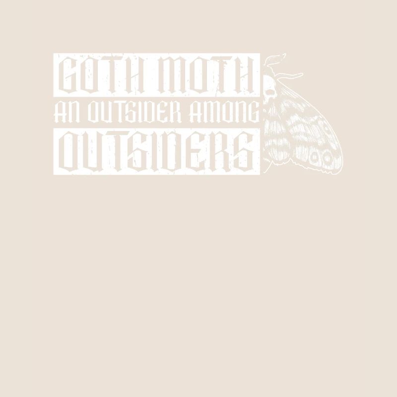 Goth Moth Außenseiter unter Außenseitern Gothic