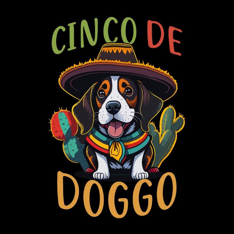 Cinco de Mayo Beagle Cinco de Doggo Beagle