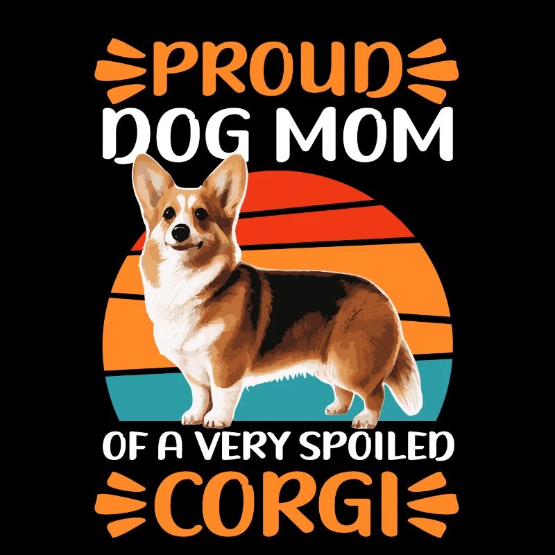 Welsh Corgi Maman Chiens Propriétaire de Chien Cadeau