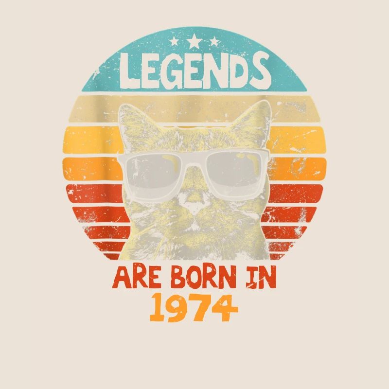 Die Legenden wurden 1974 geboren Jubiläumsgeschenk