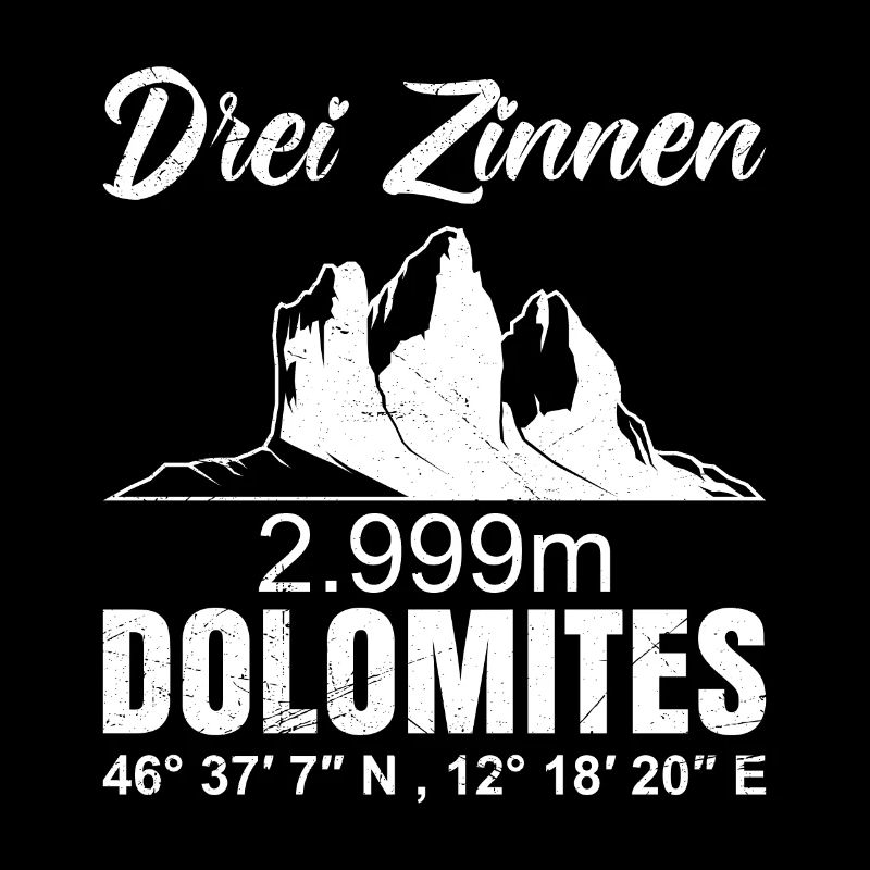 Dolomiten Bergsteiger und Wanderer Bergfan