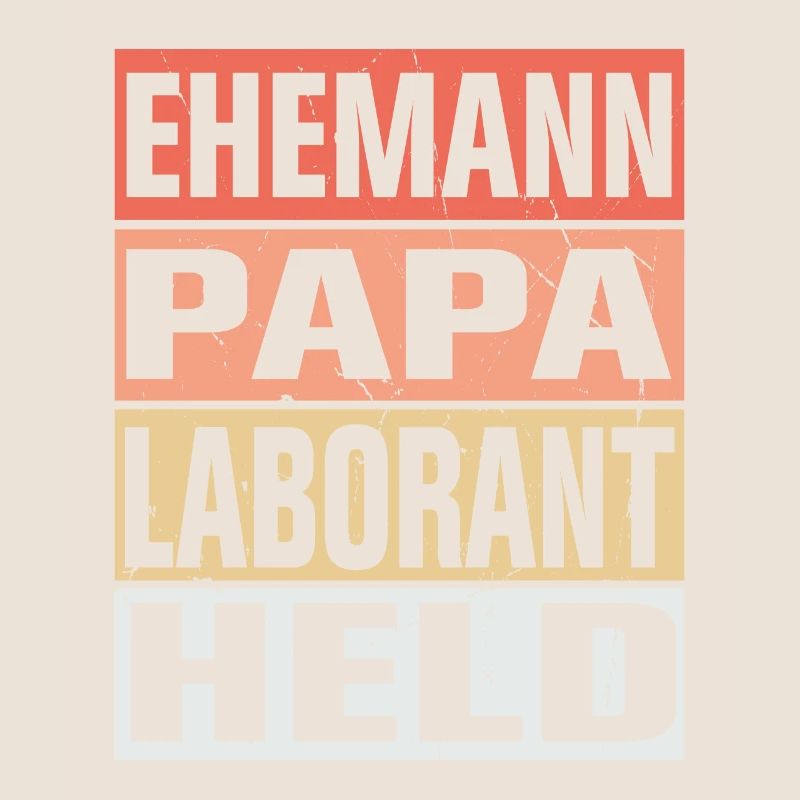 Laborant Vater Ehemann Held