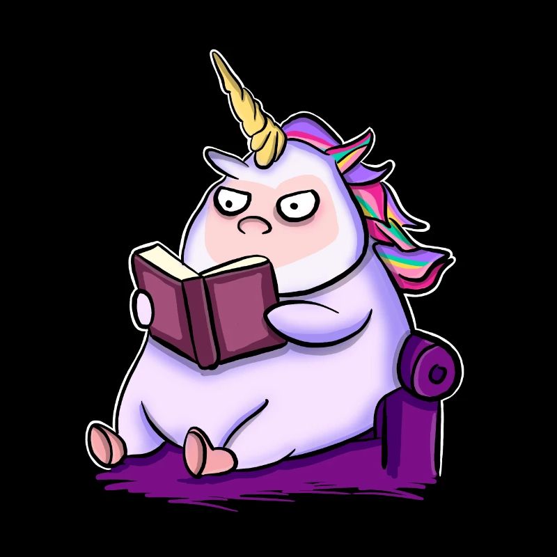 Unicorn Reading Book Books