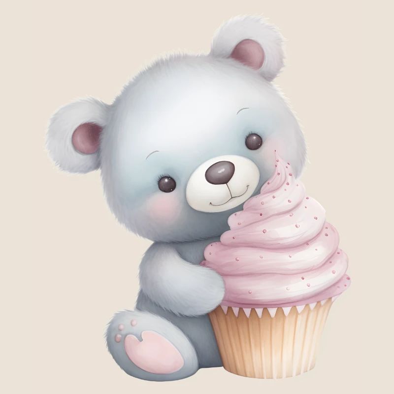 Teddy Bear Cupcake