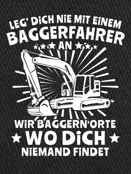 Baggerfahrer Bagger