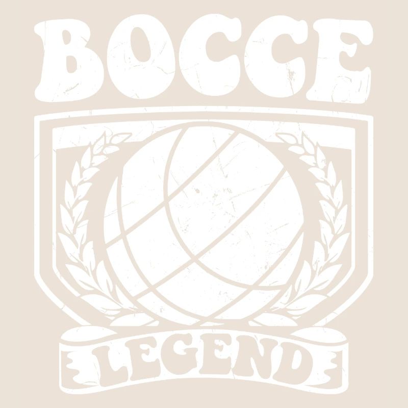Bocce Legend Spruch Bocce Ball mit Jack Bocci