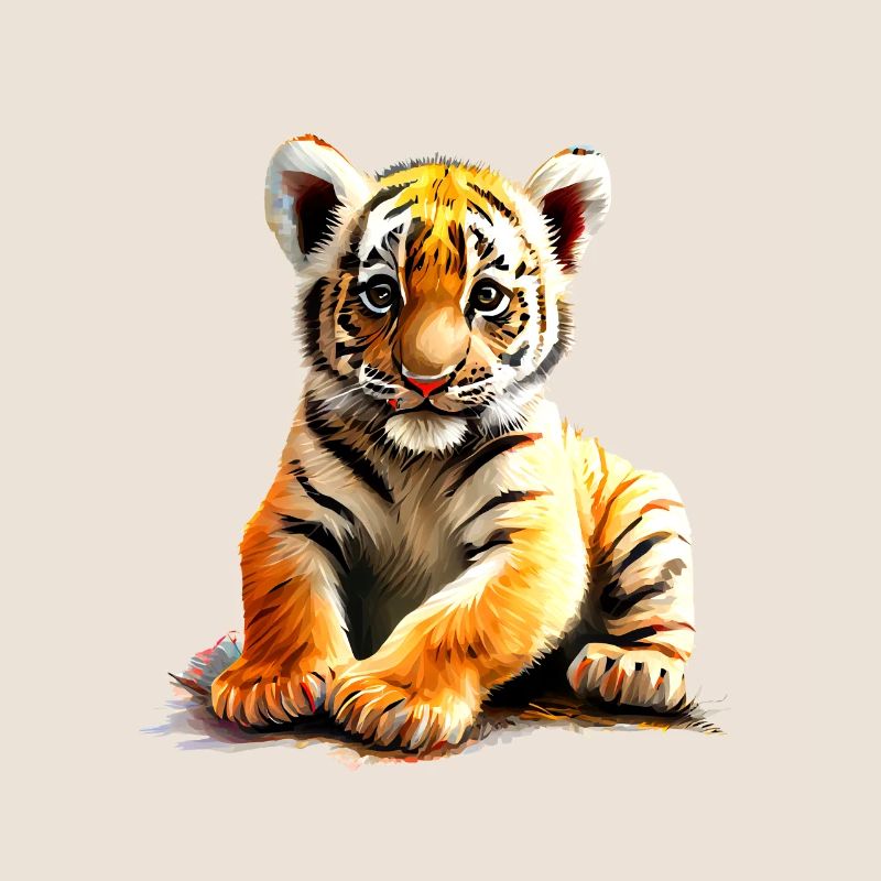 Bébé tigre