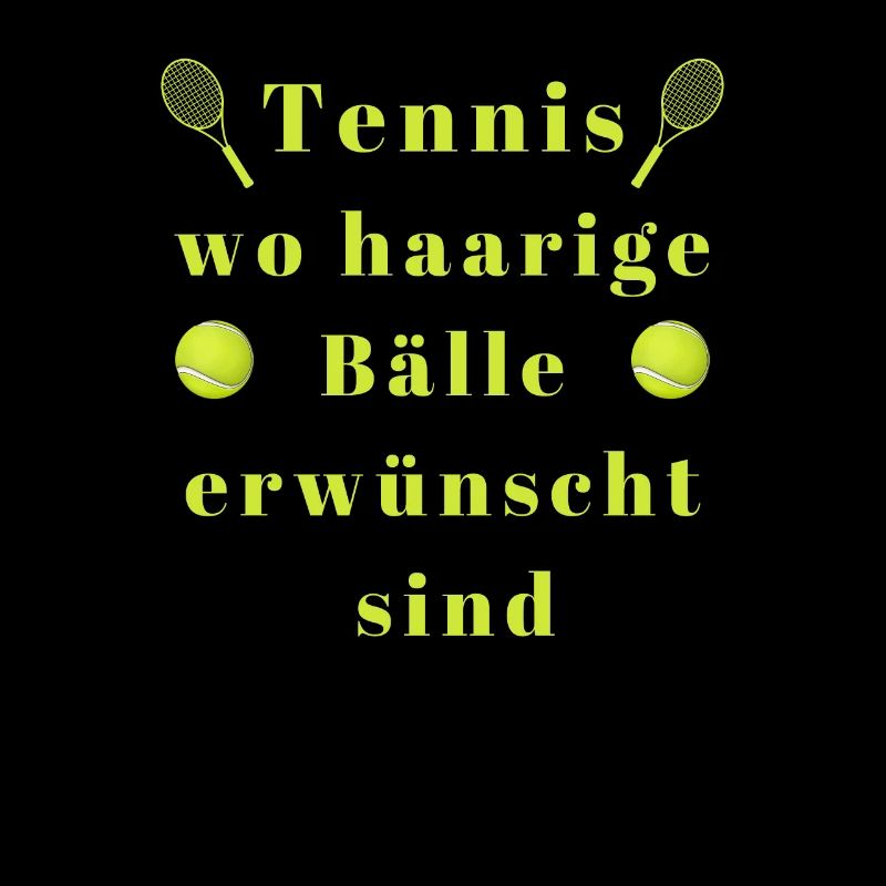 Tennis spielt gerne mit haarigen Bällen