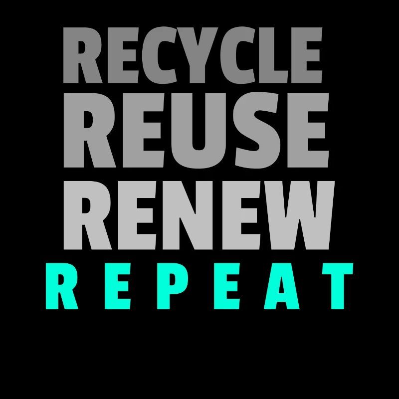 Recycle Reuse Renew Repeat