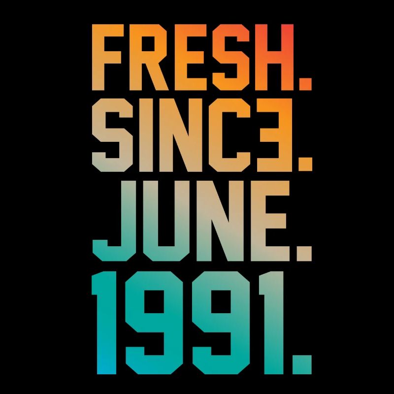 Juni 1991 Geburtstag