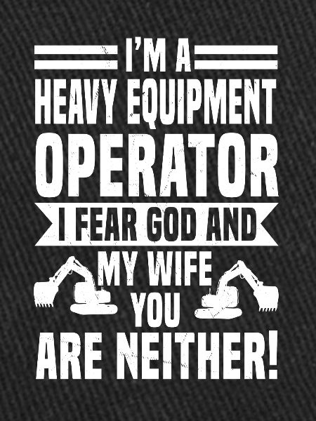 Heavy machine operators