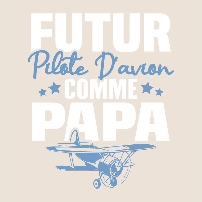 Futur Pilote d'avion comme Papa