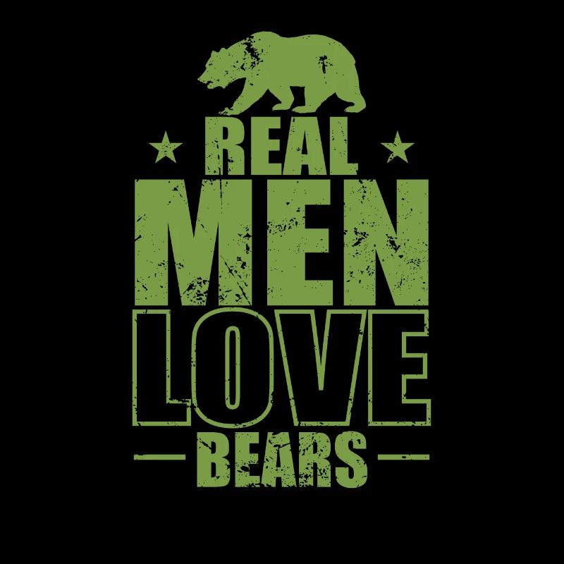 Real Men Love Bears Wald Tier