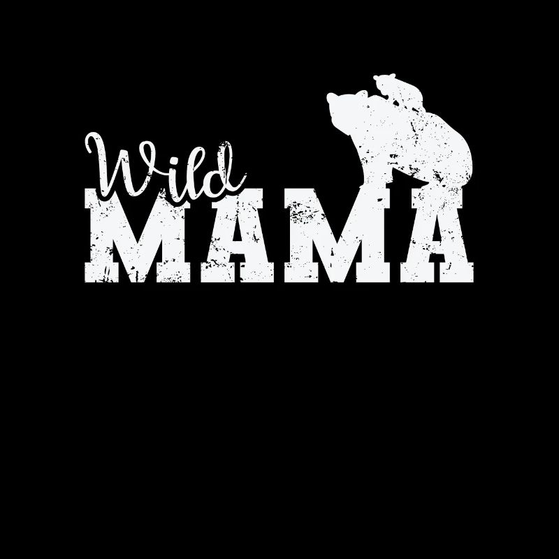 Mama sauvage Ours animal forestier