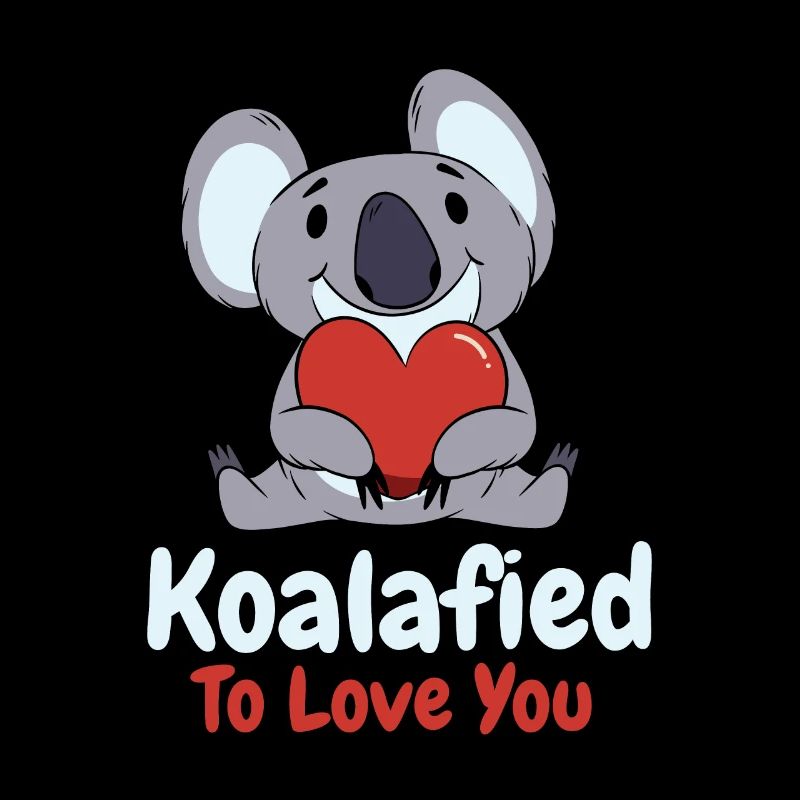 Valentine's Day Koala Love Wildlife Koala Lover