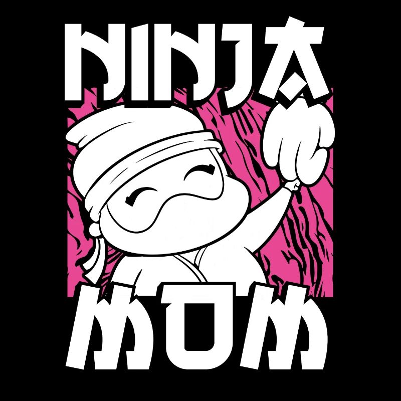 Maman ninja mignonne