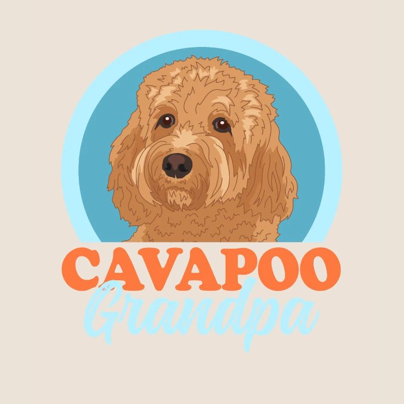 Cavapoo Grandpa Hundebesitzer Cavoodle Geschenk