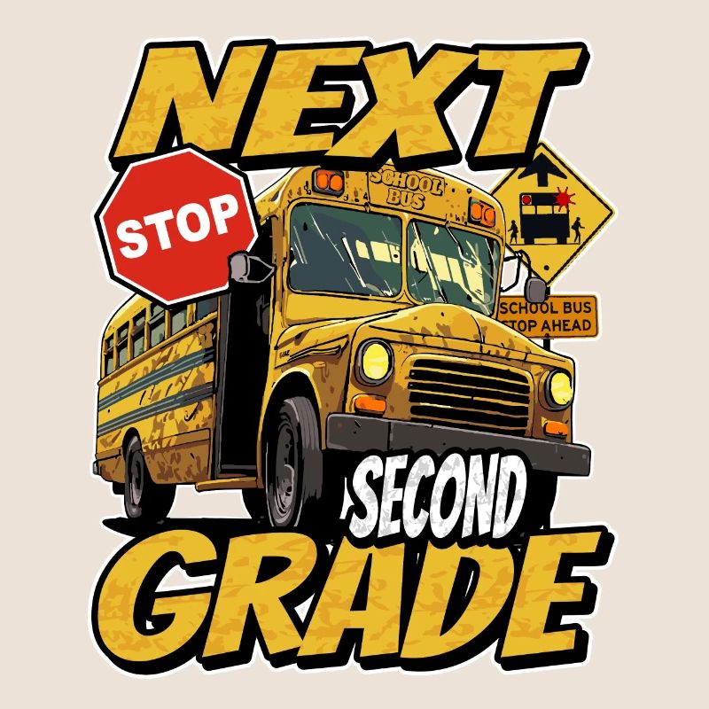 Next stop: Second 2nd grade, back to school