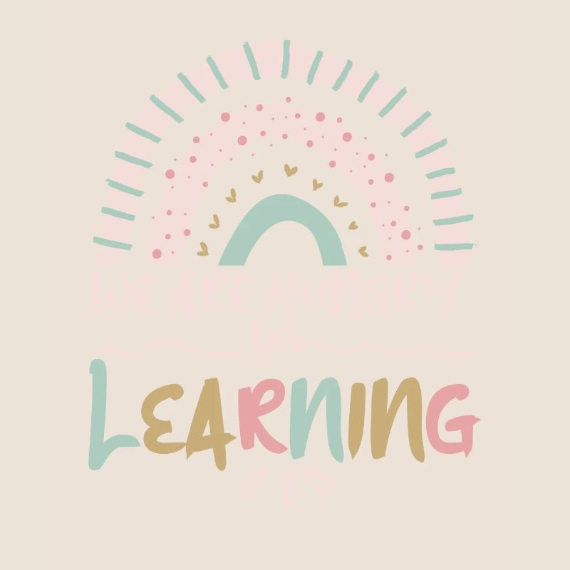 We are hungry for learning rainbow students