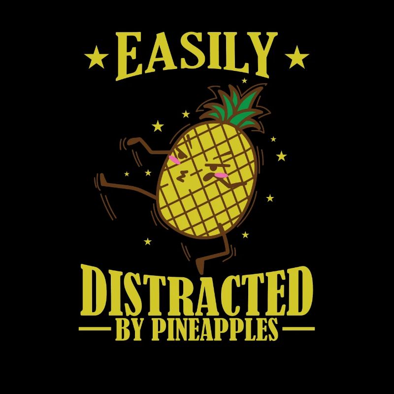 Easily Distracted by Pineapples Frucht