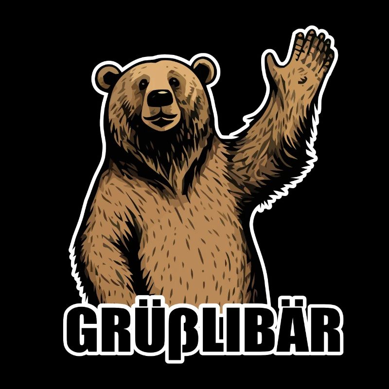 Grüßlibär weiß