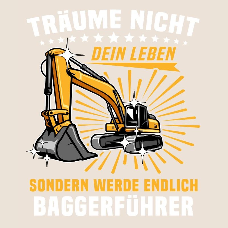 Baggerführer Bagger Baggerfahrer