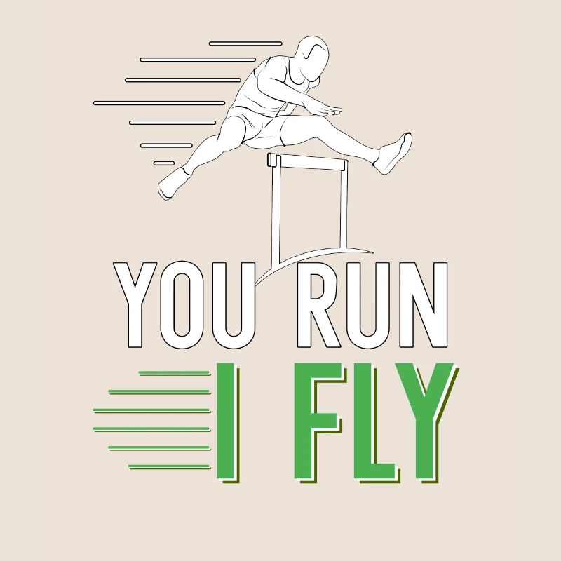 Du rennst, ich fliege