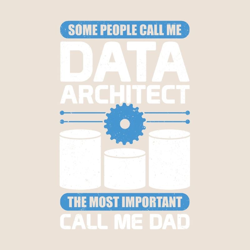 Data Architecture Database Architect Dad Gift