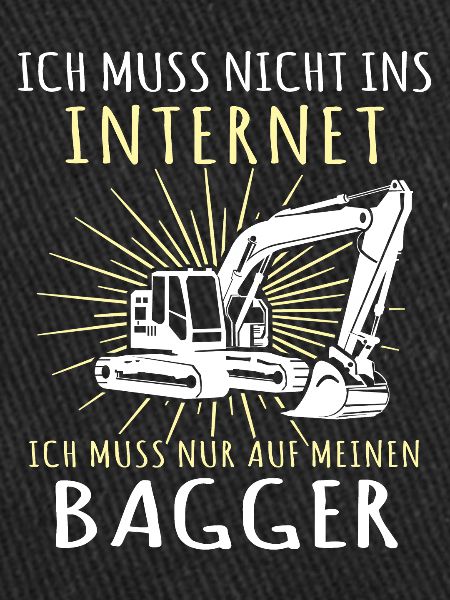 Baggerfahrer Bagger