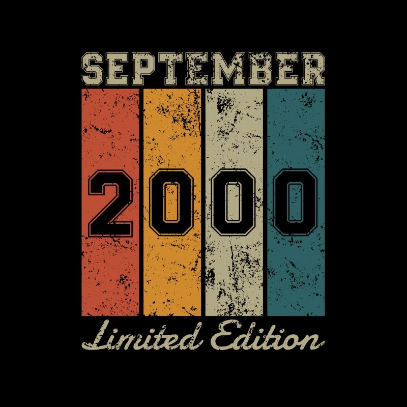 Date de naissance : Septembre 2000 - Edition Limitée Rétro