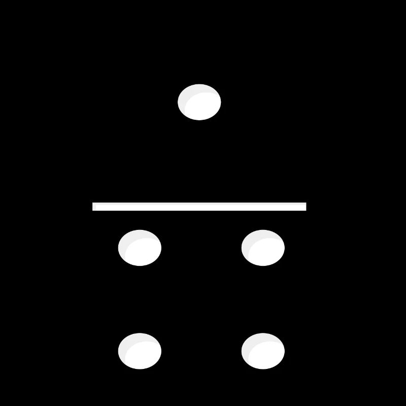 Domino Game Tile 1-4 - Drôle de costume de groupe