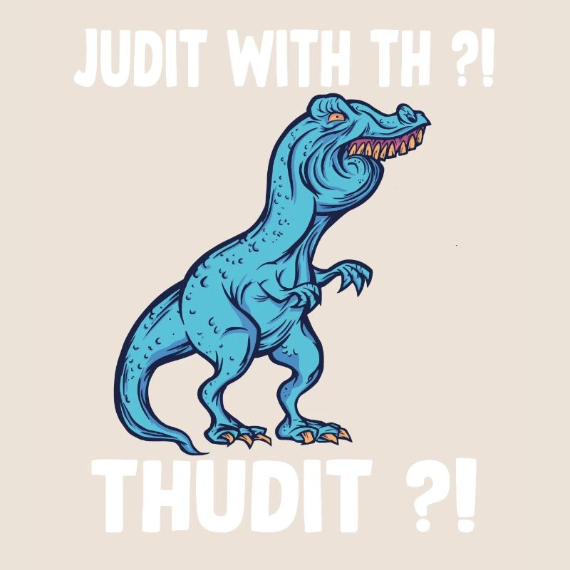 Judit Dino TRex Overbite Dinosaur Meme T-Rex