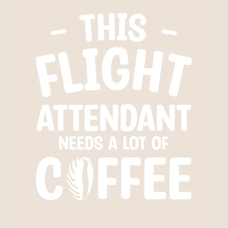 This Flight Attendant Needs A Lot Of Coffee