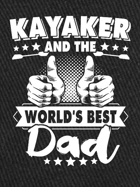 Kayakfahrer Papa Kayaker