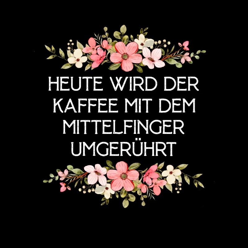 Heute wird der Kaffee mit dem Mittelfinger