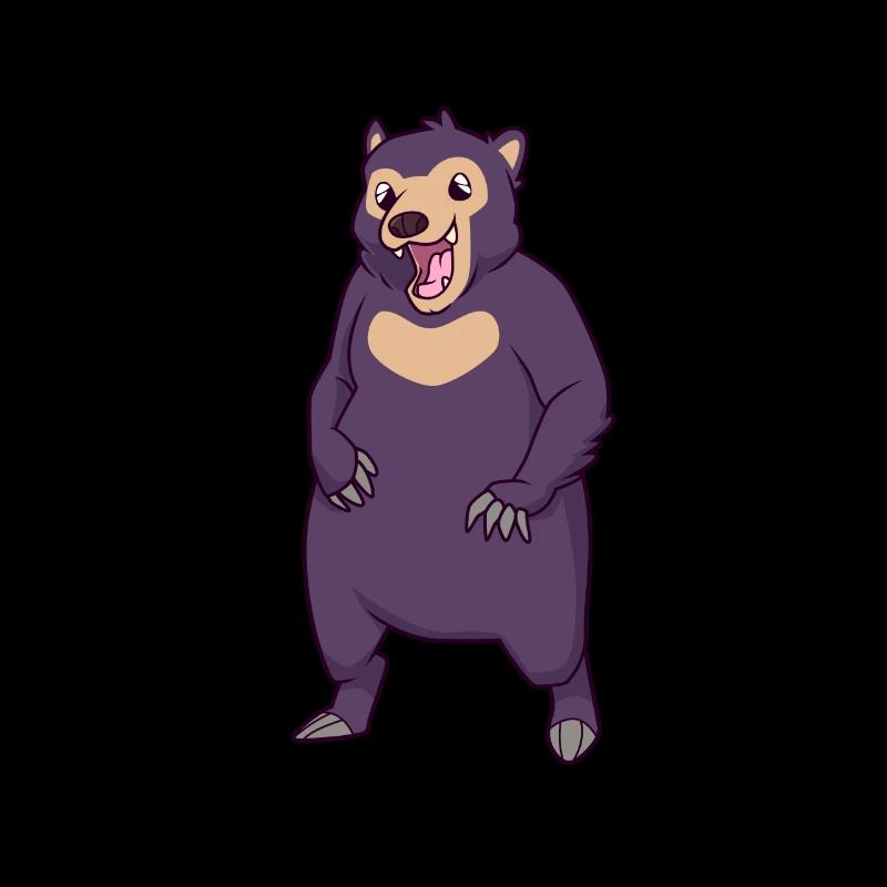 Ours malais Kawaii