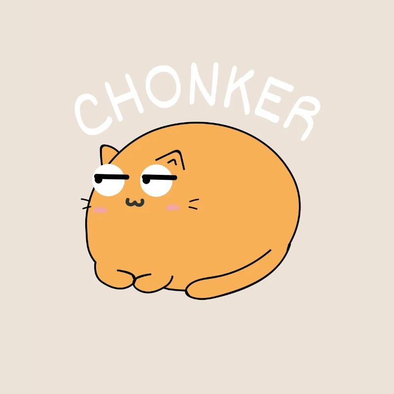 Chonk Cat Obésité