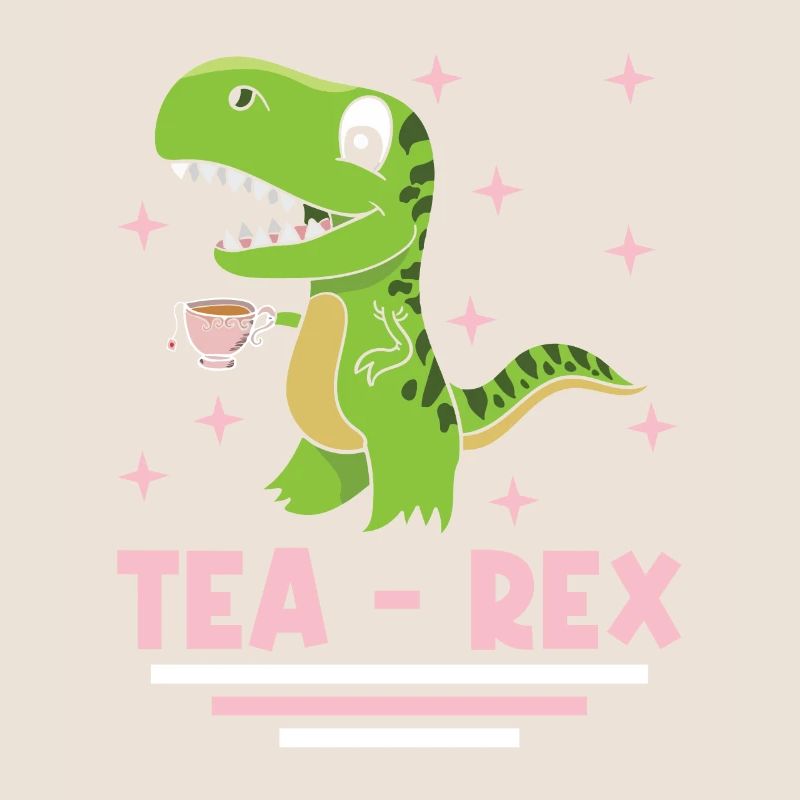 Dinosaurier Tea Rex Jungen Mädchen Saurus Geschenk